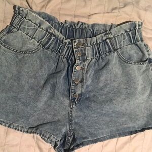 Denim Blue Women's Shorts